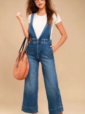 Free People A-Line Overalls